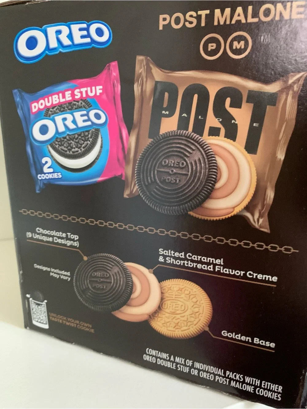Empty post Malone Oreos box sealed